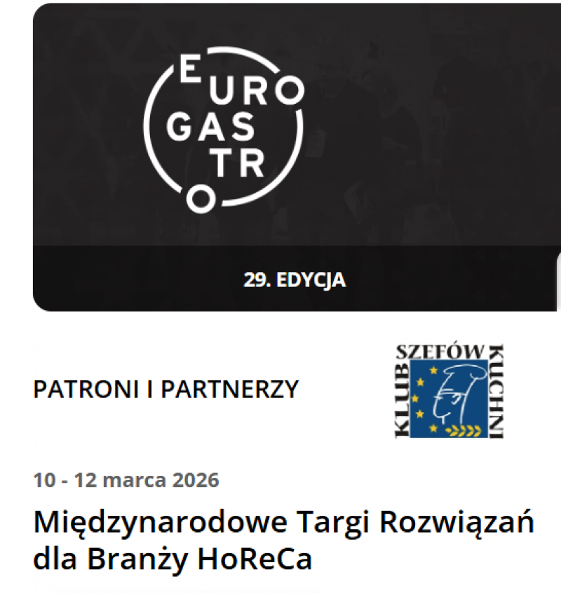 EUROGASTRO 2026 - odwiedź nas