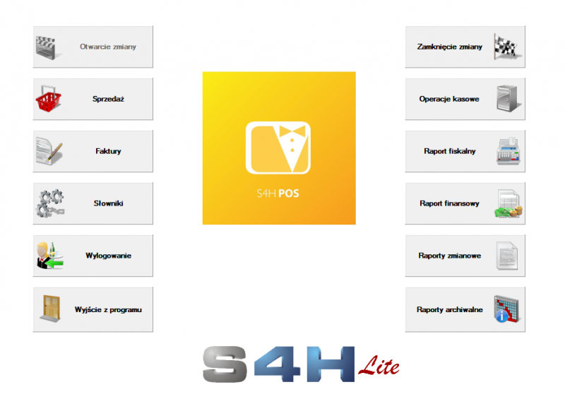 Dla małej gastronomii - S4H POS Lite